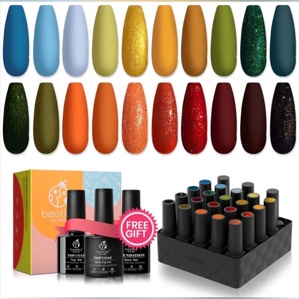 Beetles Gel Nail Polish Set - Fall Festival Collection